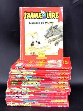 Lot 25 Magazines J'aime Lire Enfants Children French 80s 90 2000s 7-10 years #4